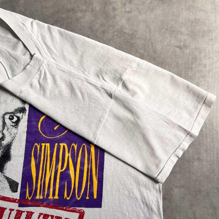 90's O.J SIMPSON NOT GULTY T-Shirts Made in USA 90年代 OJ