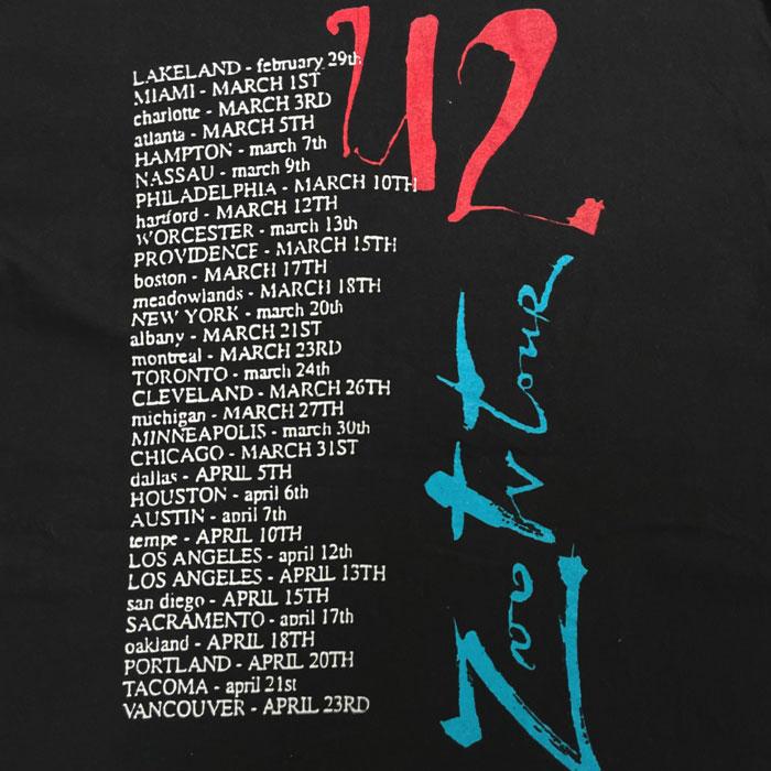 90's U2 ZOO TV Tour T-Shirt 90年代　ユーツー ツアー Tシャツ｜navie｜09