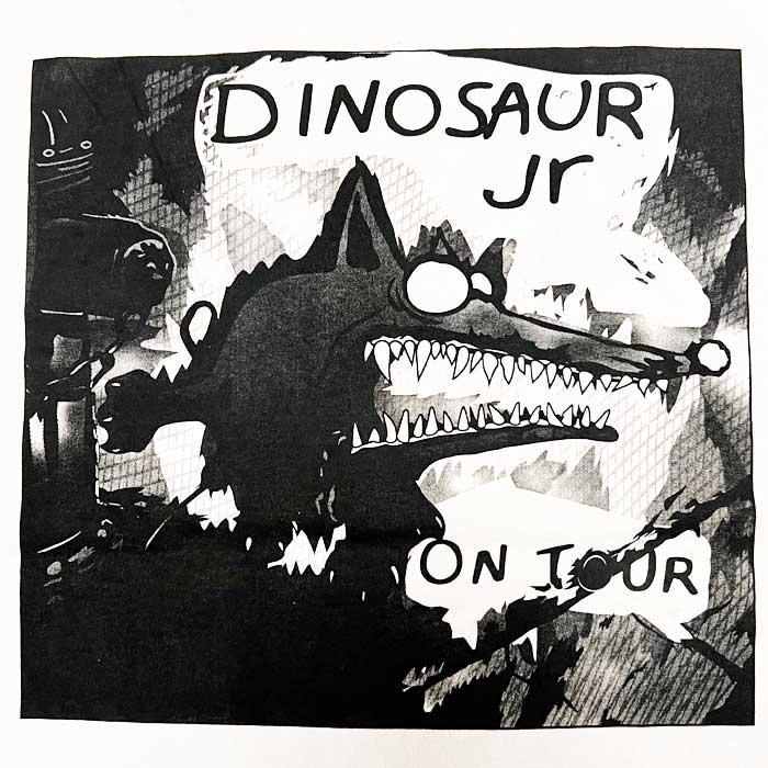 90's DINOSAUR Jr. TOUR T-Shirts DEAD STOCK Made in USA 90 90's DINOSAUR Jr. TOUR T-Shirts DEAD STOCK Made in USA 90
