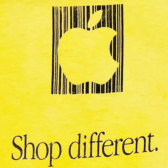 90's APPLE Somerset Shop Different T-Shirts 90年代 アップル