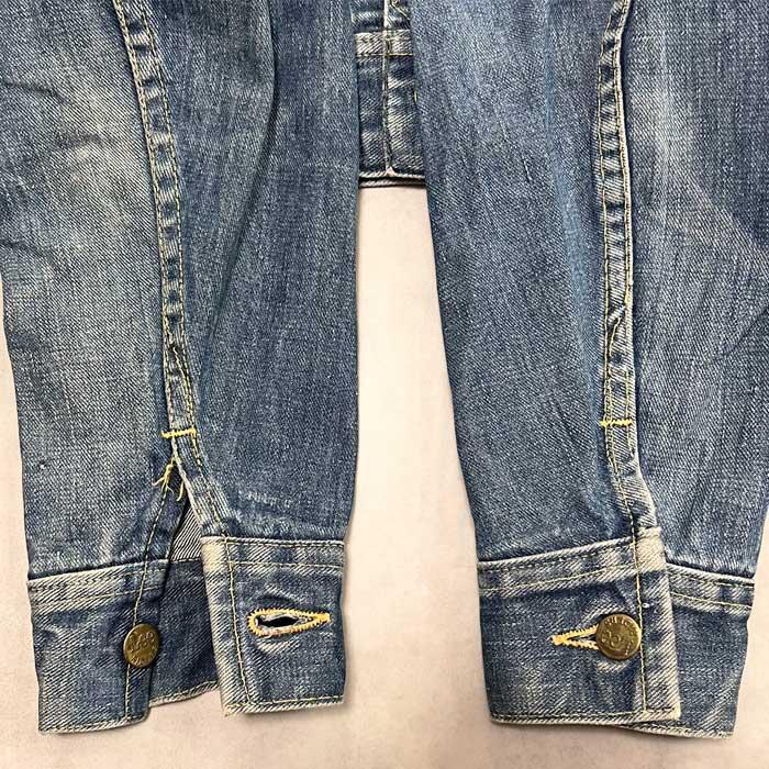 激レア　LEE101J デニムジャケット44 XL 60s ビンテージ60's○Lee 101-Jデニムジャケットsize 44-L○220222s5