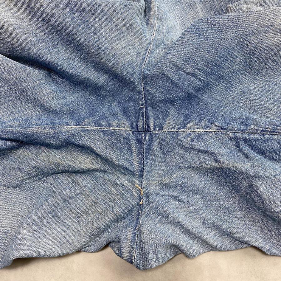 50sLevi'sリーバイス  ショートホーン ランチパンツ 真紺デニムパンツ 50's LEVI'S SHORT HORN DENIM RANCH PANTS 50年代 リーバイス