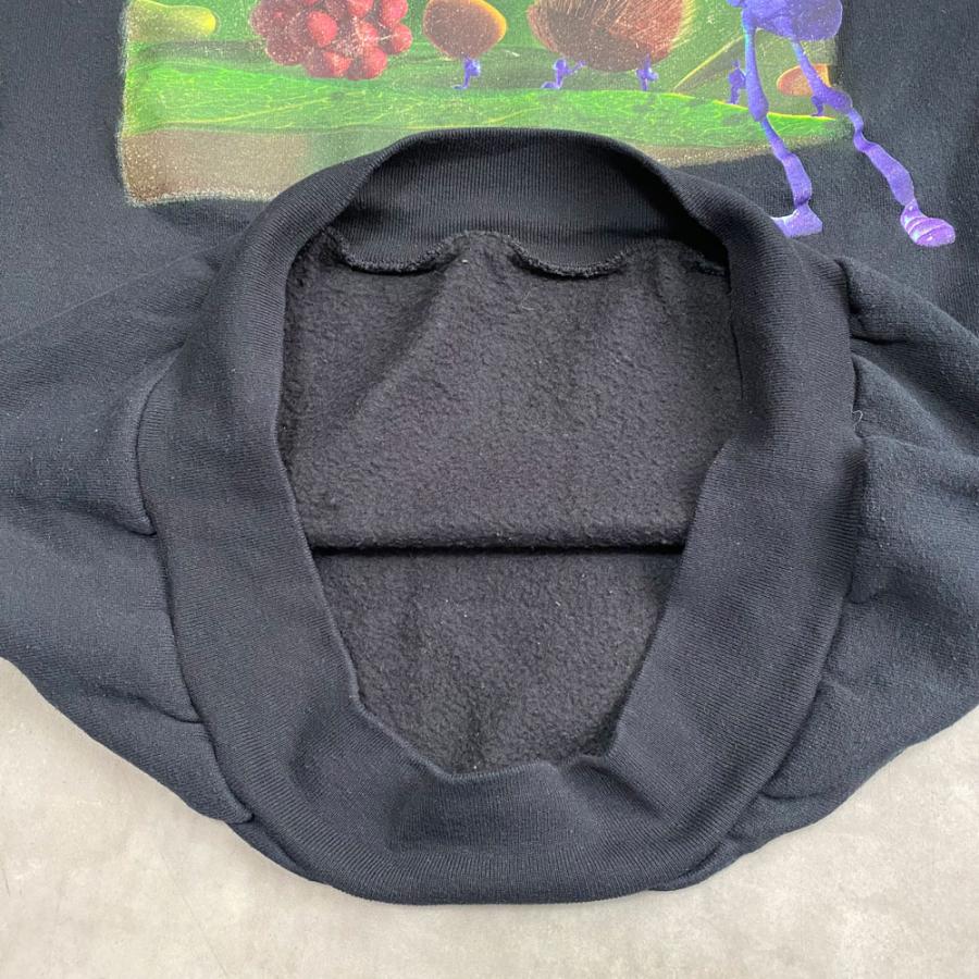 ディズニー ピクサー バグズライフ 90s スウェットシャツ 90's DISNEY PIXER BUG'S LIFE SWEAT SHIRTS BLACK/M ディズニー