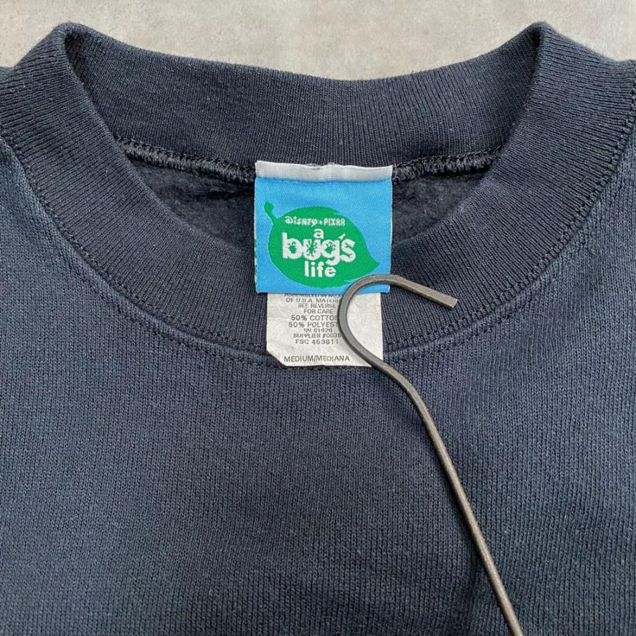 90's DISNEY PIXER BUG'S LIFE SWEAT SHIRTS BLACK/M ディズニー
