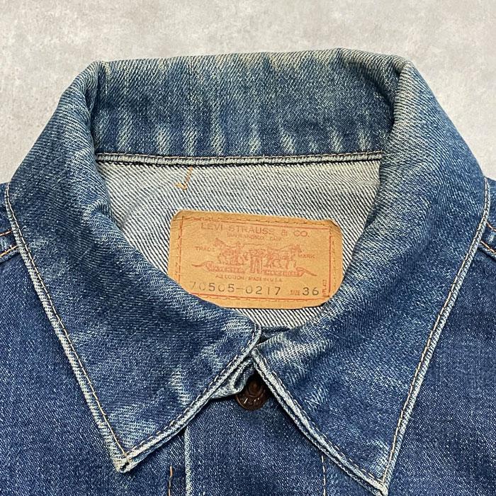 60's Levi's 70505 BIG E/36 60年代 リーバイス ビッグE : NAVIE