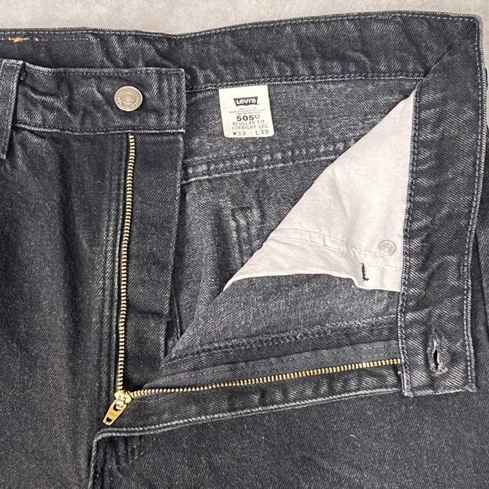90's Levi's 505 BLACK JEANS MADE IN USA W33L30 リーバイス 90's Levi's 505 BLACK JEANS MADE IN USA W33L30 リーバイス