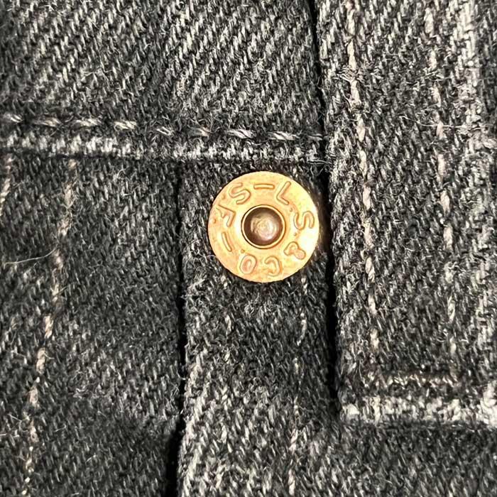 90's Levi's 505 PIECE-DYEING BLACK JEANS MADE IN USA W33L32