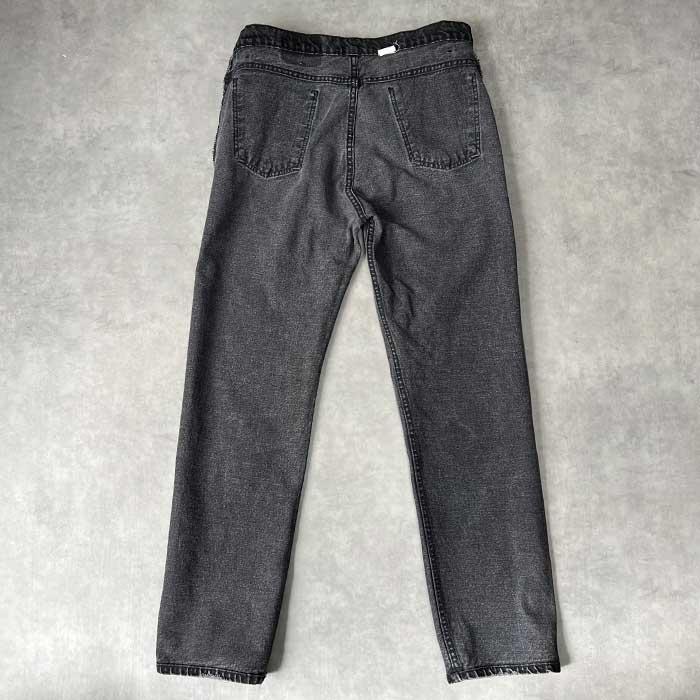 90's Levi's 505 PIECE-DYEING BLACK JEANS MADE IN USA W38L32 90's Levi's 505 PIECE-DYEING BLACK JEANS MADE IN USA W38L32