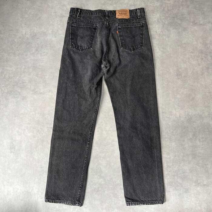 90's Levi's 505 PIECE-DYEING BLACK JEANS MADE IN USA W38L32 90's Levi's 505 PIECE-DYEING BLACK JEANS MADE IN USA W38L32
