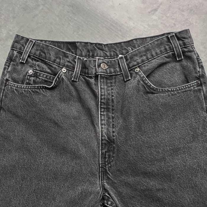 90's Levi's 505 PIECE-DYEING BLACK JEANS MADE IN USA W38L32 90's Levi's 505 PIECE-DYEING BLACK JEANS MADE IN USA W38L32