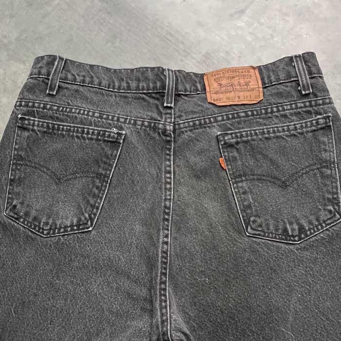90's Levi's 505 PIECE-DYEING BLACK JEANS MADE IN USA W38L32 90's Levi's 505 PIECE-DYEING BLACK JEANS MADE IN USA W38L32
