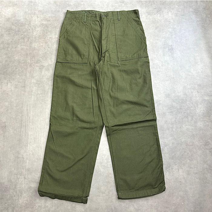 60's U.S.ARMY Baker Pants OG-107 W36L31 60年代 ベイカーパンツ