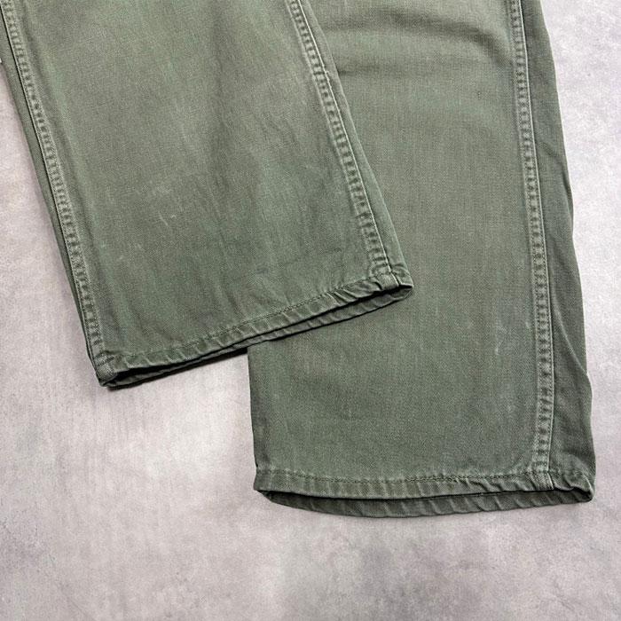 70's U.S.ARMY Baker Pants W31L29 70年代 U.S.ARMY ベイカーパンツ｜navie｜07