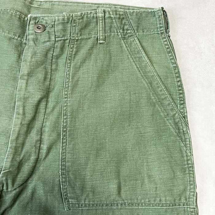 Early 60's U.S.ARMY Baker Pants Botton Fly OG-107 W36L31 60