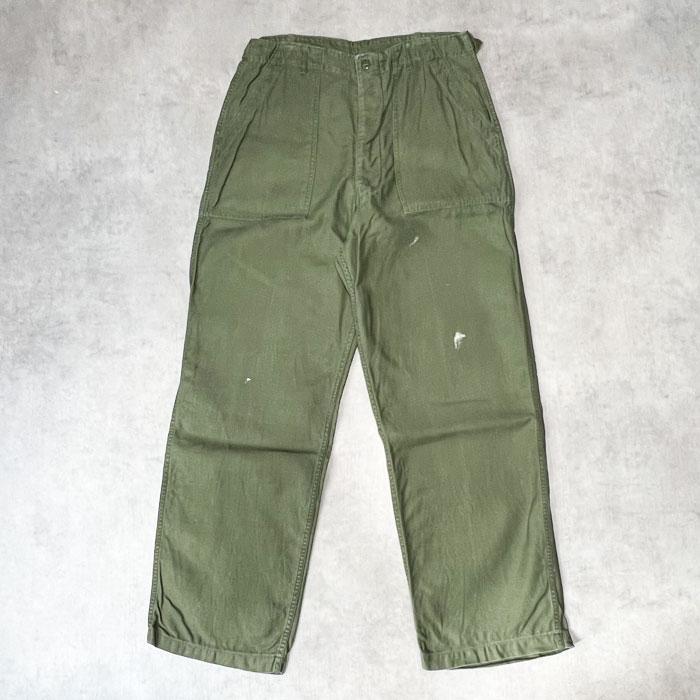 Early 60's U.S.ARMY Baker Pants Side Adjuster OG-107 W35L31