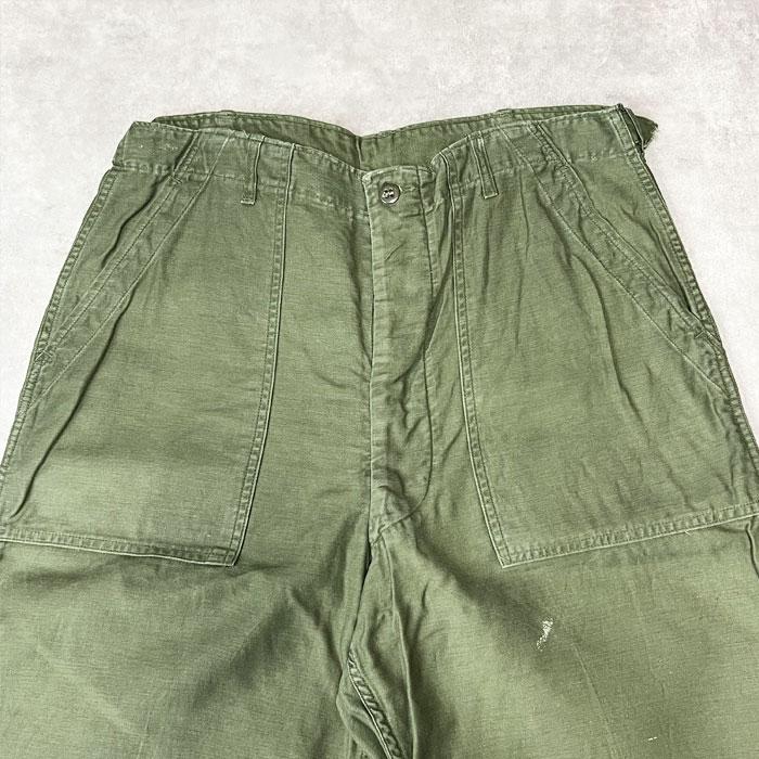 Early 60's U.S.ARMY Baker Pants Side Adjuster OG-107 W35L31