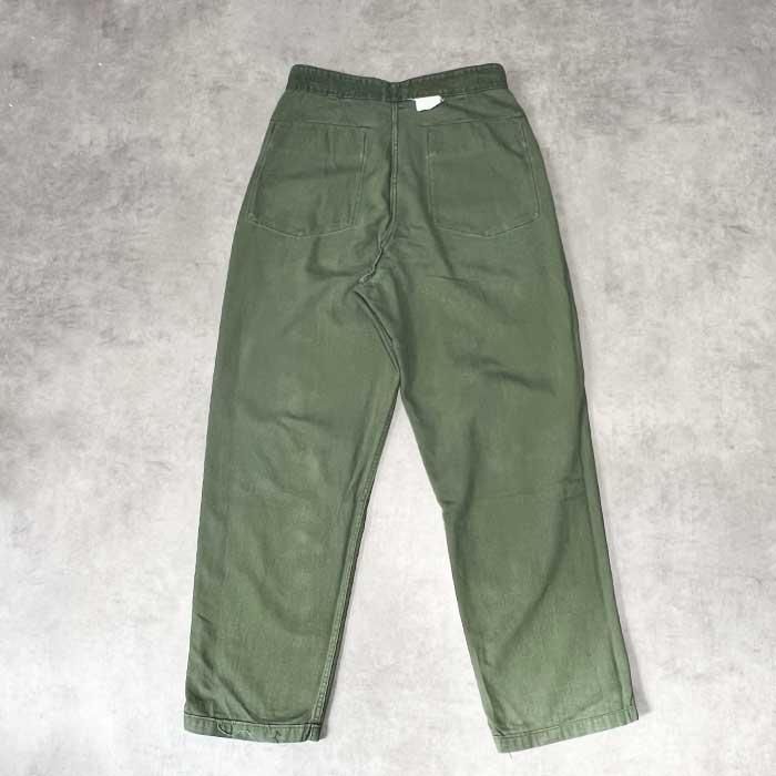US ARMY 60s 前期 ベイカーパンツ ボタンフライ 60's～ U.S.ARMY ベイカーパンツ ボタンフライ 実寸(30x28位
