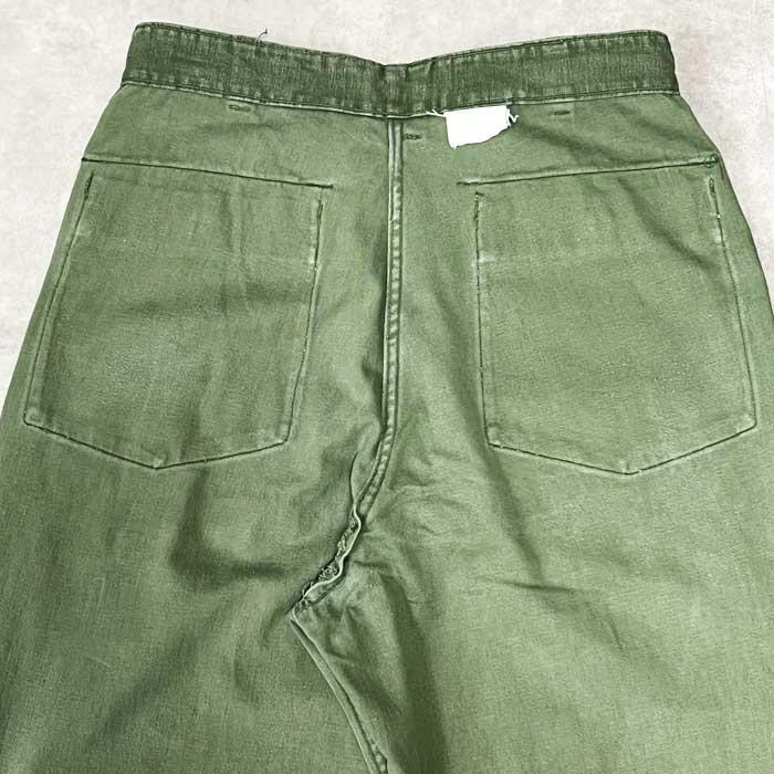 US ARMY 60s 前期 ベイカーパンツ ボタンフライ 60's～ U.S.ARMY ベイカーパンツ ボタンフライ 実寸(34x26位