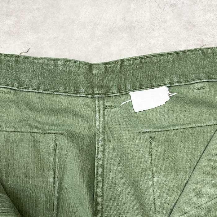 60's U.S.ARMY Baker Pants Botton Fly W33L33 60年代 ベイカー