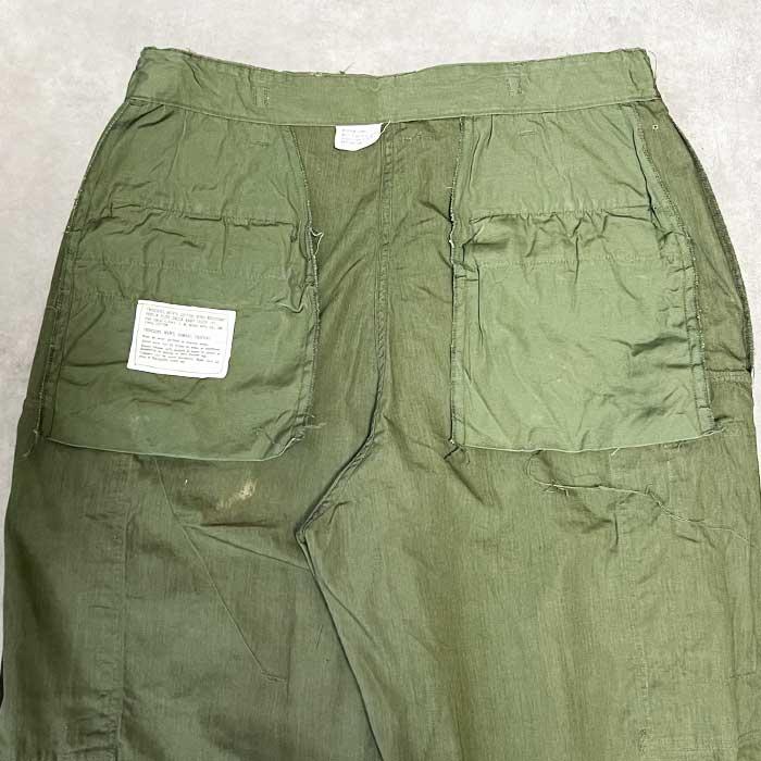 60's U.S.ARMY Jungle Fatigue Pants NON-RIP MEDIUM/LONG 60