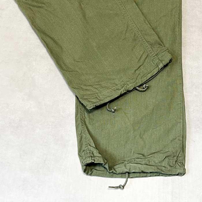 60's U.S.ARMY Jungle Fatigue Pants NON-RIP MEDIUM/LONG 60