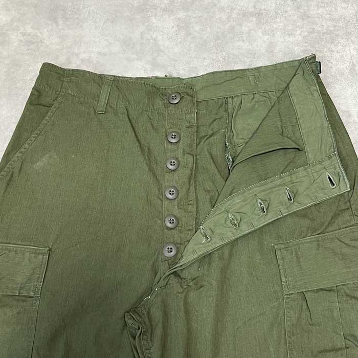 ジャングルファティーグ　60s ノンリップ 60's U.S.ARMY 3rd ノンリップ ジャングルファティーグシャツ