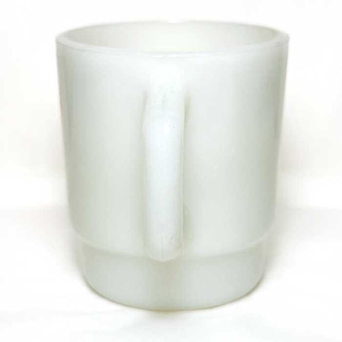 Vintage Anchor Hocking Fire King McDonald Advertising Stacking Mug