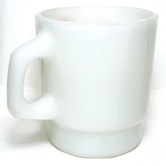 Vintage Anchor Hocking Fire King McDonald Advertising Stacking Mug