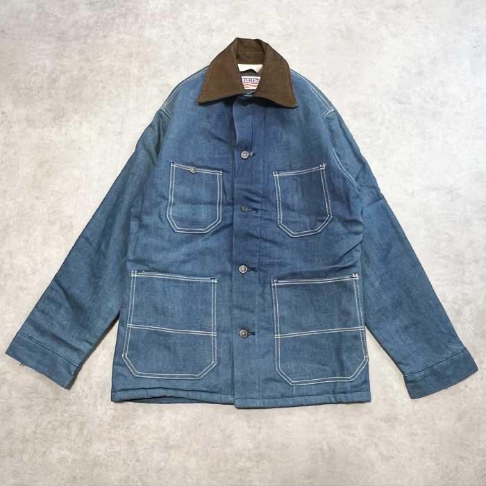 70'S BRITCHES Dead Stock Blanket Lined Denim Chore Jacket