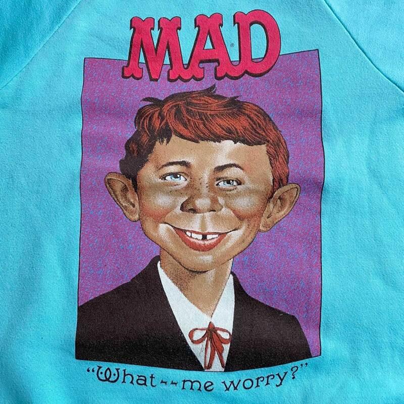 80's MAD MAGAZINE PRINT SWEAT SHIRTS 80年代 マッドマガジン