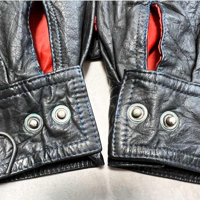 80's Adidas Players Leather Jacket RUN DMC MODEL Size L 80年代