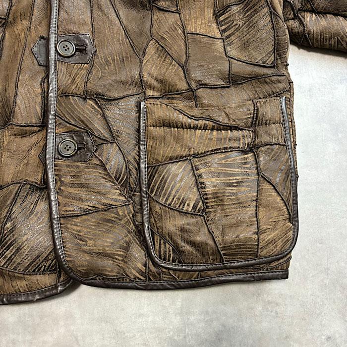80's HAI SPORTING GEAR by Issey Miyake Putchwork Mouton 80's HAI SPORTING GEAR by Issey Miyake Putchwork Mouton