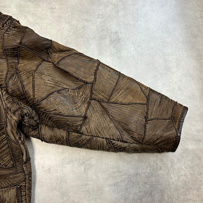 80's HAI SPORTING GEAR by Issey Miyake Putchwork Mouton 80's HAI SPORTING GEAR by Issey Miyake Putchwork Mouton