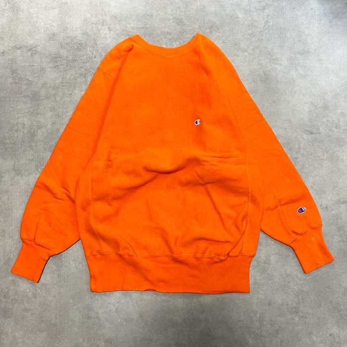 90's Champion Reverse Weave Sweat Shirts One Point Logo Made in