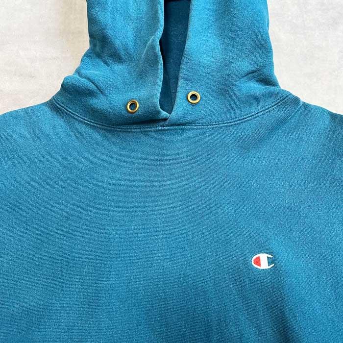 90s Champion Reverseweave エメラルドグリーン フーディ 90s Champion Reverseweave エメラルドグリーン フーディ - メルカリ
