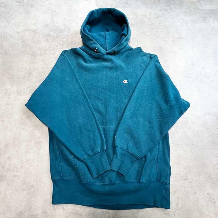 90s Champion Reverseweave エメラルドグリーン フーディ 90s Champion Reverseweave エメラルドグリーン フーディ - メルカリ