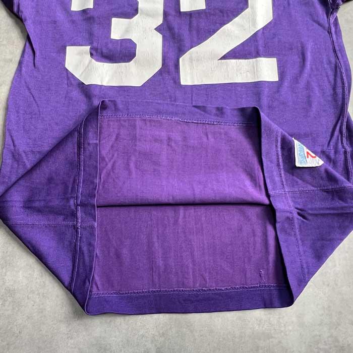 70's CHAMPION FOOTBALL T-SHIRTS 42/PURPLE Made in USA 70年代