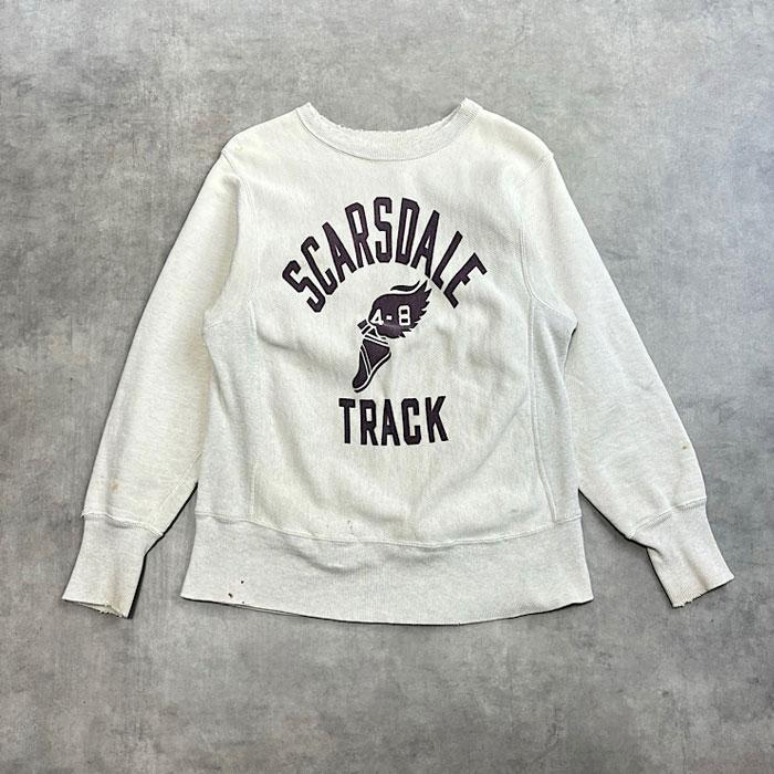 VINTAGE 60's Champion Reverse Weave Wing Foot Print Two Tone Color