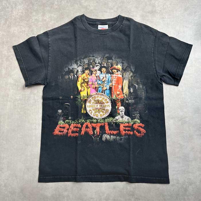 THE BEATLES Sgt. Pepper's Lonely Hearts Club Band T-SHIRTS BLACK/M