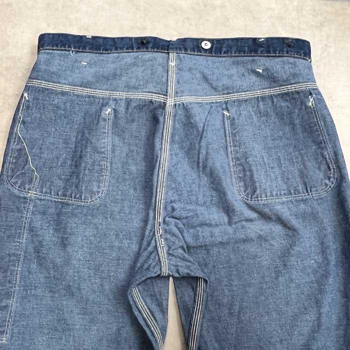 VINTAGE 50's UNION MADE DENIM PAINTER PANTS W41/L28 ヴィンテージ