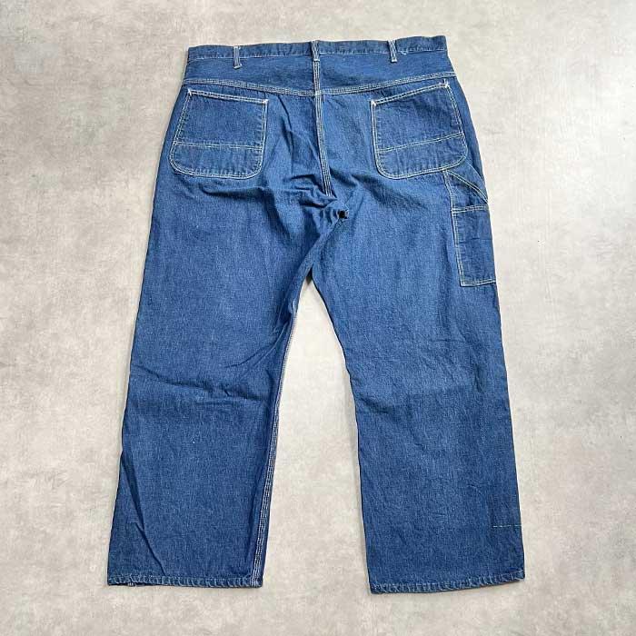 60s ストア系 デニムペインターパンツ vintage UNIONMADE VINTAGE 50's UNION MADE DENIM PAINTER PANTS W41/L28 ヴィンテージ
