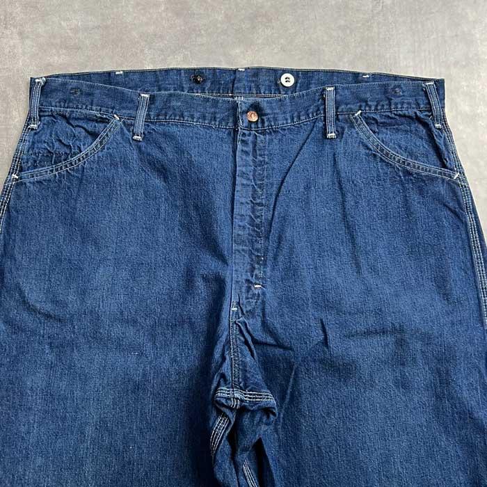 VINTAGE 50's UNION MADE DENIM PAINTER PANTS W41/L28 ヴィンテージ