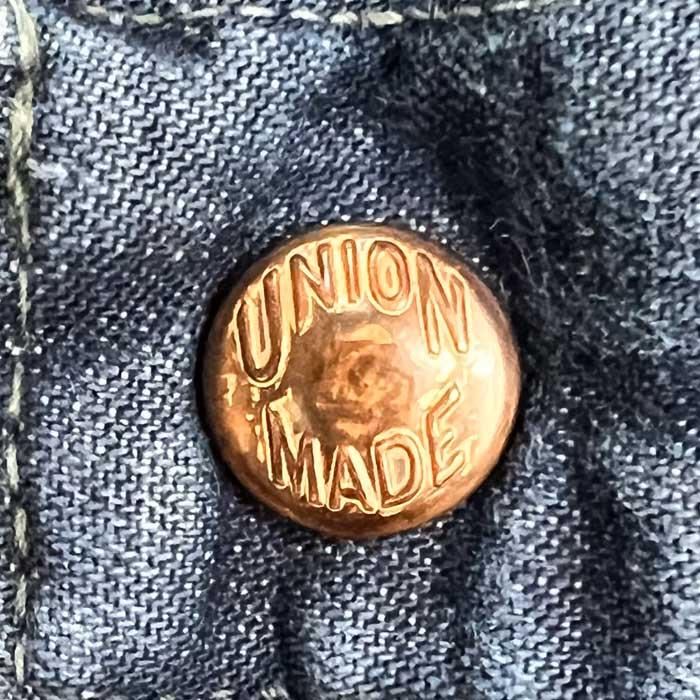 VINTAGE 50's UNION MADE DENIM PAINTER PANTS W41/L28 ヴィンテージ
