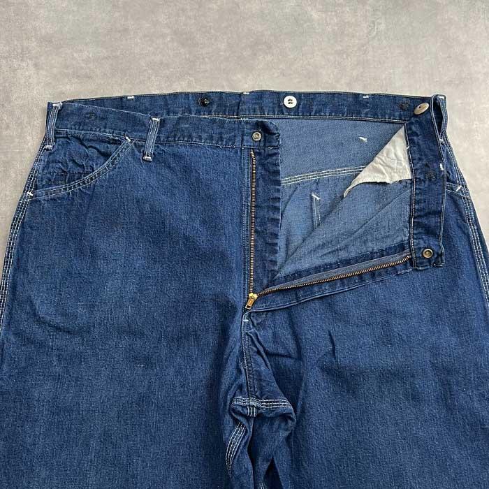 VINTAGE 50's UNION MADE DENIM PAINTER PANTS W41/L28 ヴィンテージ
