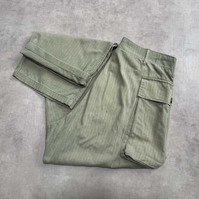 VINTAGE 40's U.S ARMY M-43 HBT CARGO PANTS 13 STAR BOTTON VINTAGE 40's U.S ARMY M-43 HBT CARGO PANTS 13 STAR BOTTON