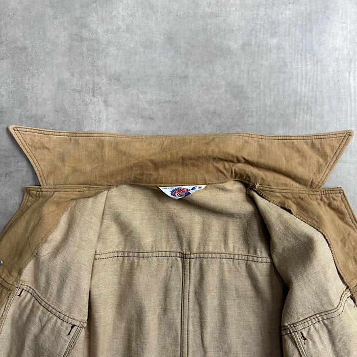 1970年代made in USA モールスキンジャケット 1970's “Lee” MOLESKIN TRUCKER JACKET USA製 SIZE M 70年代