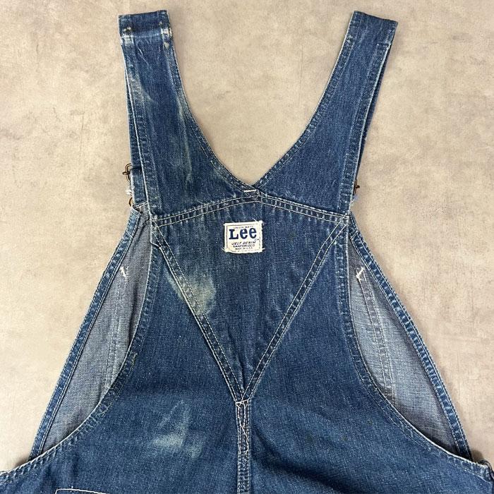 VINTAGE 60's LEE JELT DENIM OVERALL Made in USA ヴィンテージ 60年代 リー ジェルトデニム オーバーオール アメリカ製｜navie｜07