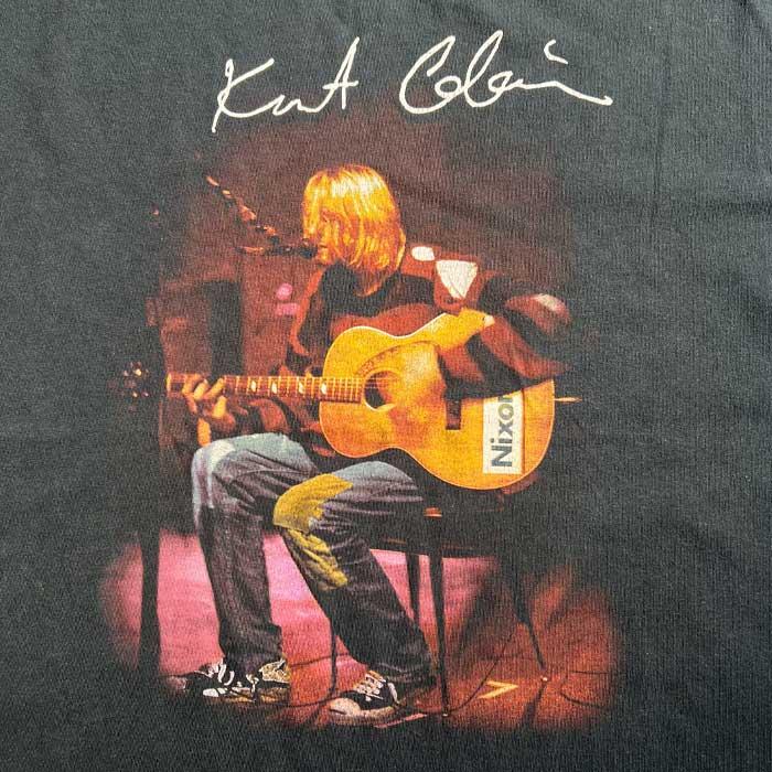 00's KURT COBAIN T-SHIRTS BLACK/2X 00年代 カートコバーン T