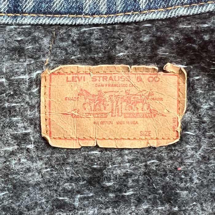 Levi's VINTAGE CLOTHING 70's LEVI's 70505-0317 BLANKET LINER Levi's VINTAGE CLOTHING 70's LEVI's 70505-0317 BLANKET LINER
