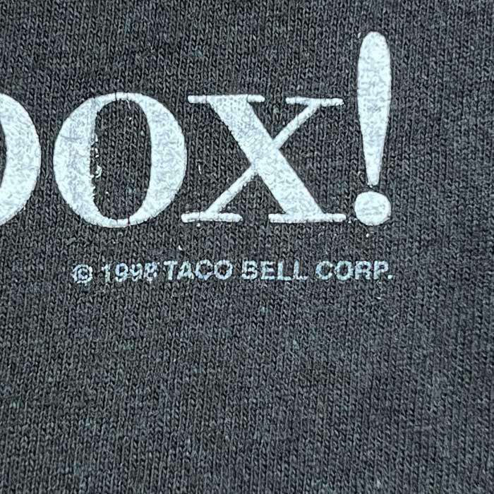 90's TACO BELL T-SHIRTS BLACK 90年代 タコベル チワワ 両面プリント